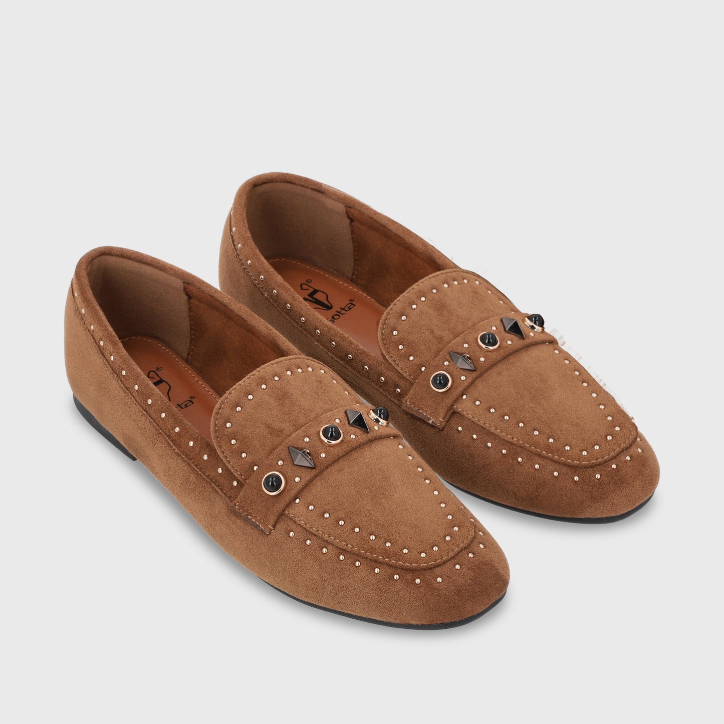 Zapato Plano Camel Mujer 54030