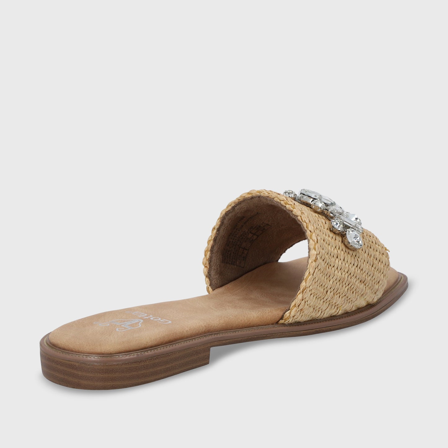 Sandalia Plano Rafia Mujer 55220