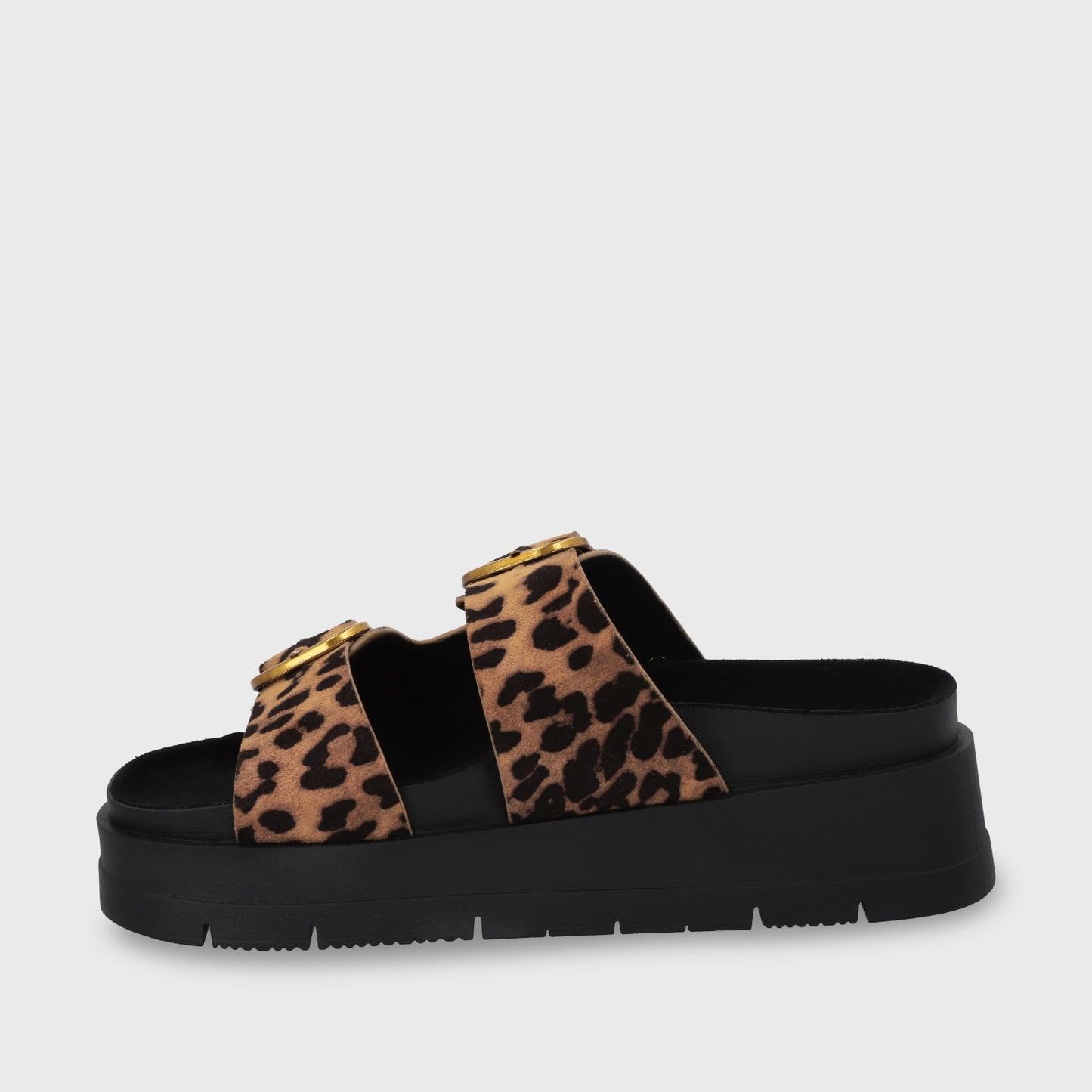 Sandalia Plataforma Leopardo Mujer 55230