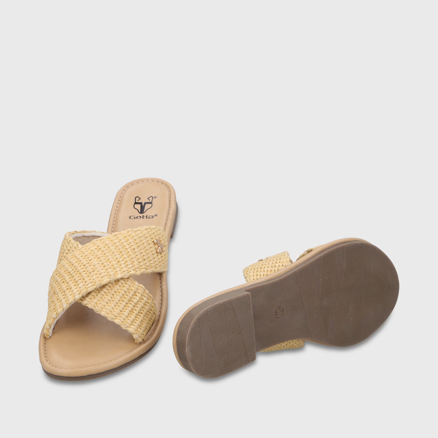 Sandalia Beige Mujer 64120