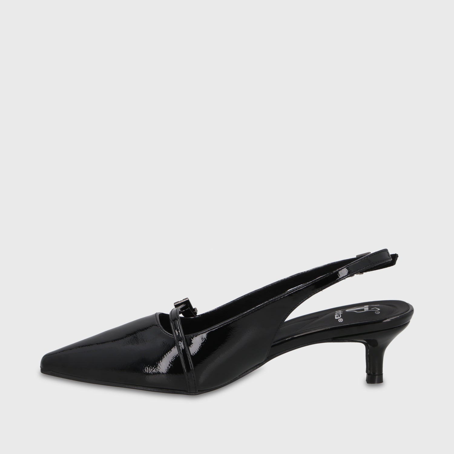 Zapato Taco Negro Mujer 64800