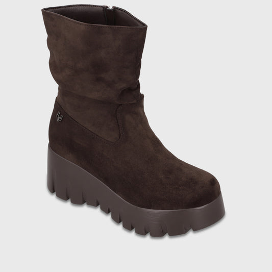 Botin Plataforma Café Mujer 6589002