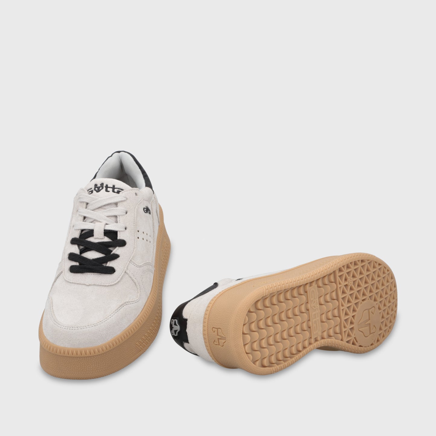 Zapatilla Plataforma Gris Mujer 67313