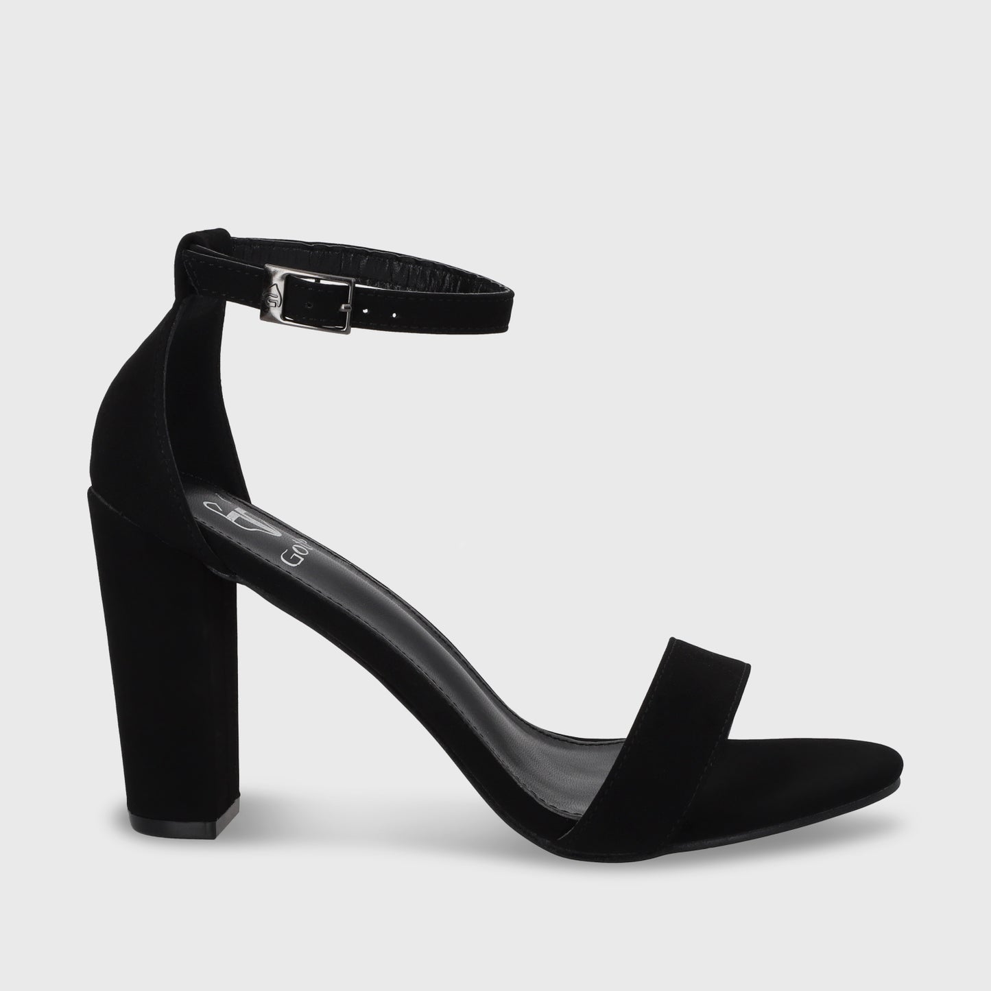 Sandalia Negra Mujer 86123