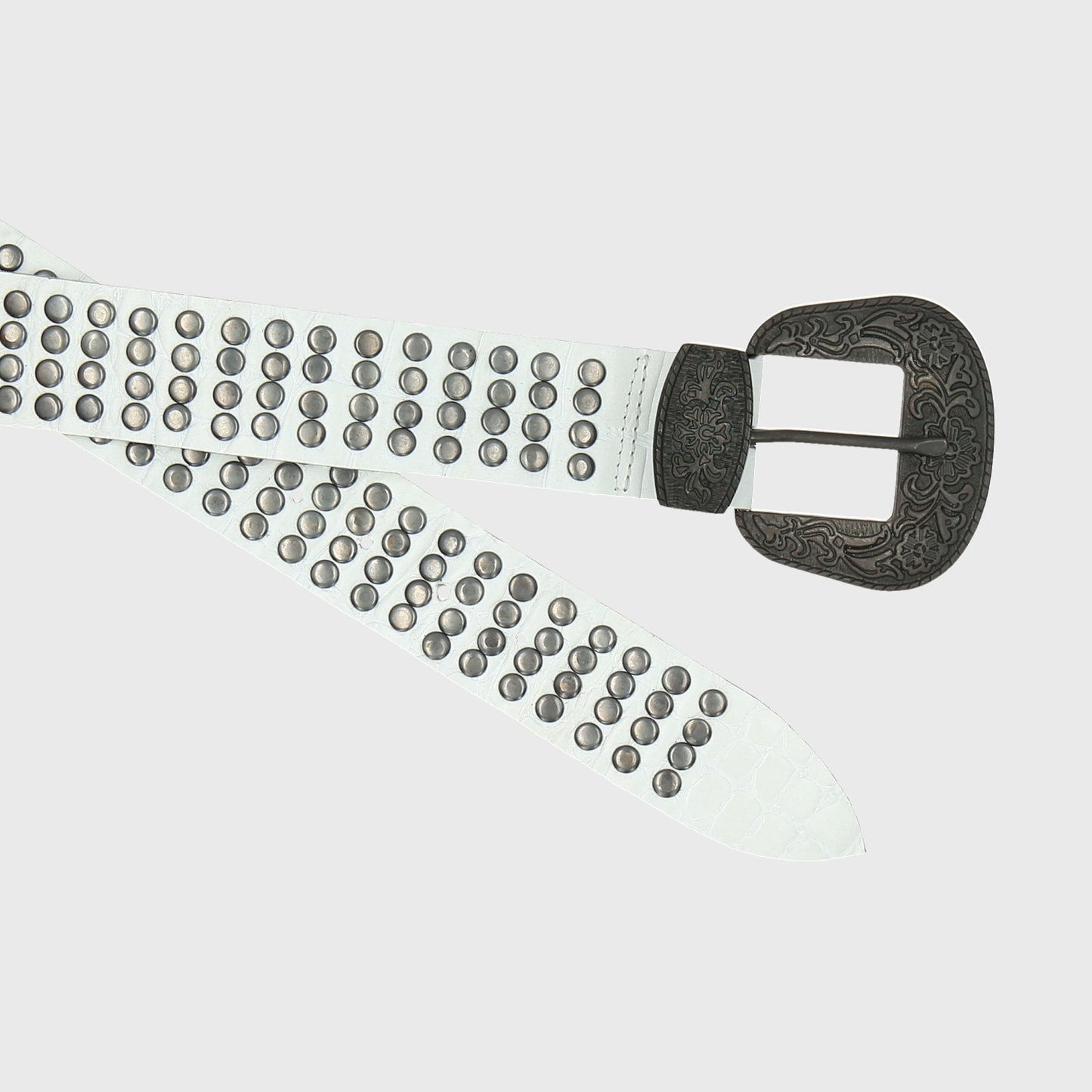 Cinturon Blanco Mujer Belt1