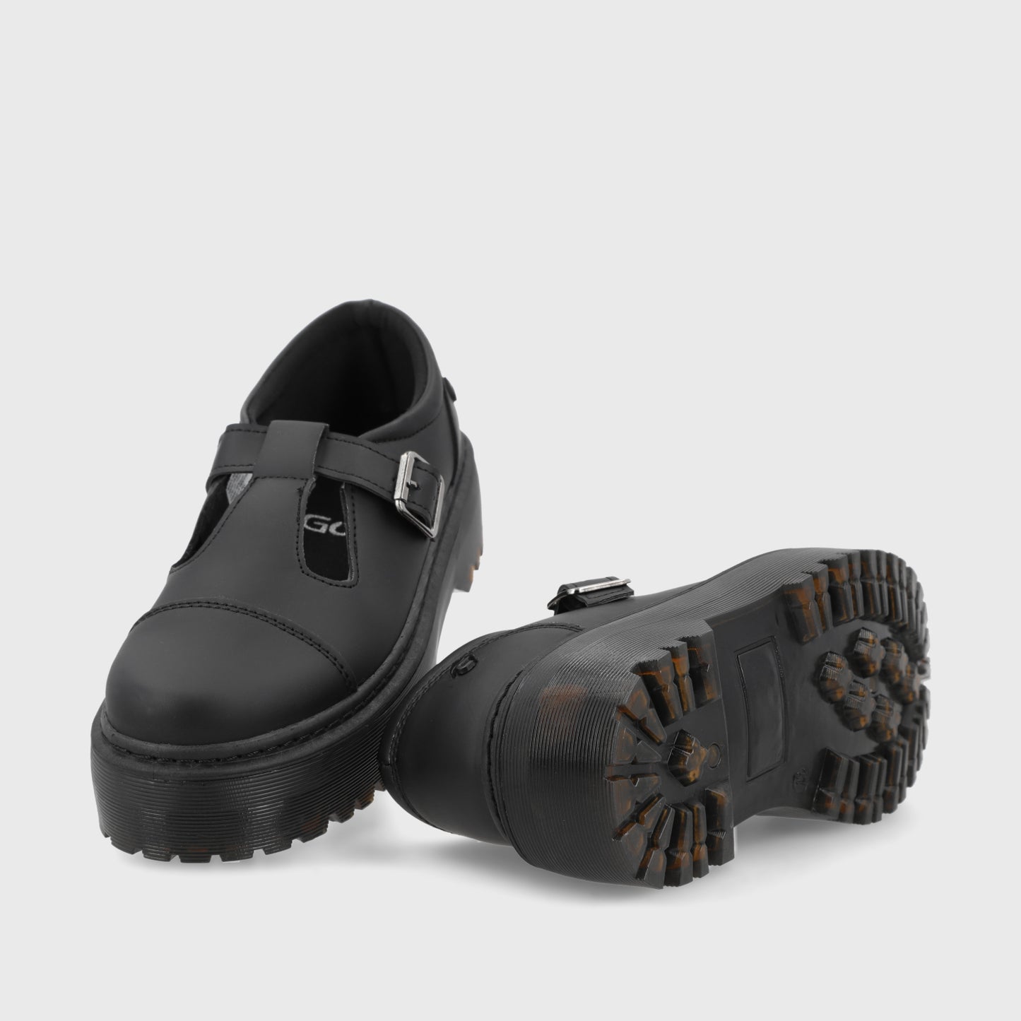 Zapato Negro Mujer C5919