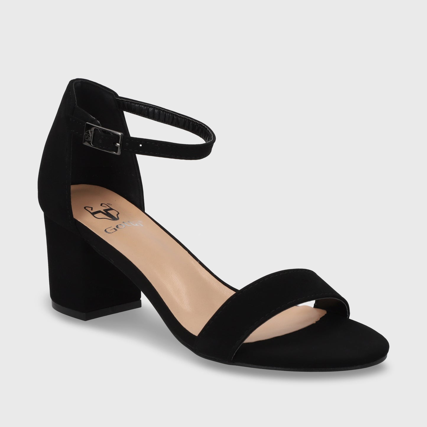 Sandalia Negra Mujer C6161