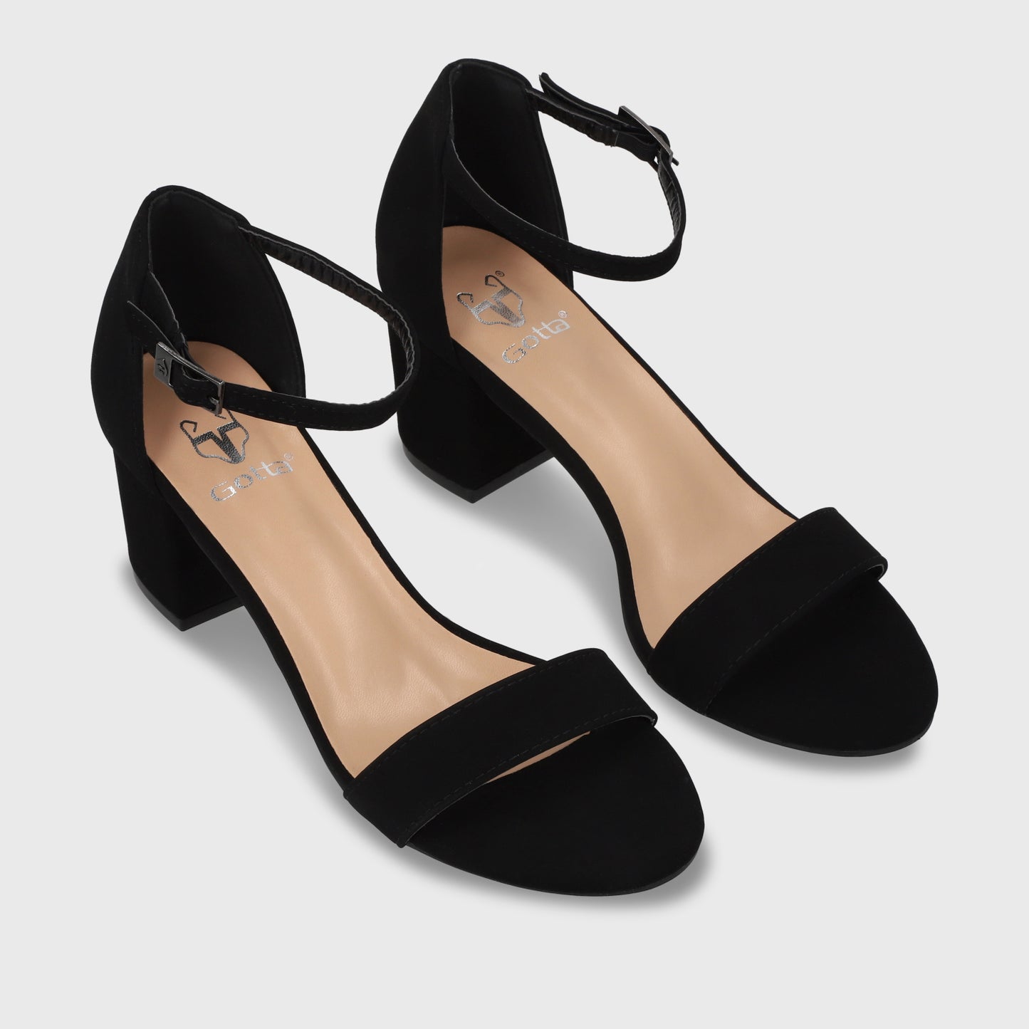 Sandalia Negra Mujer C6161
