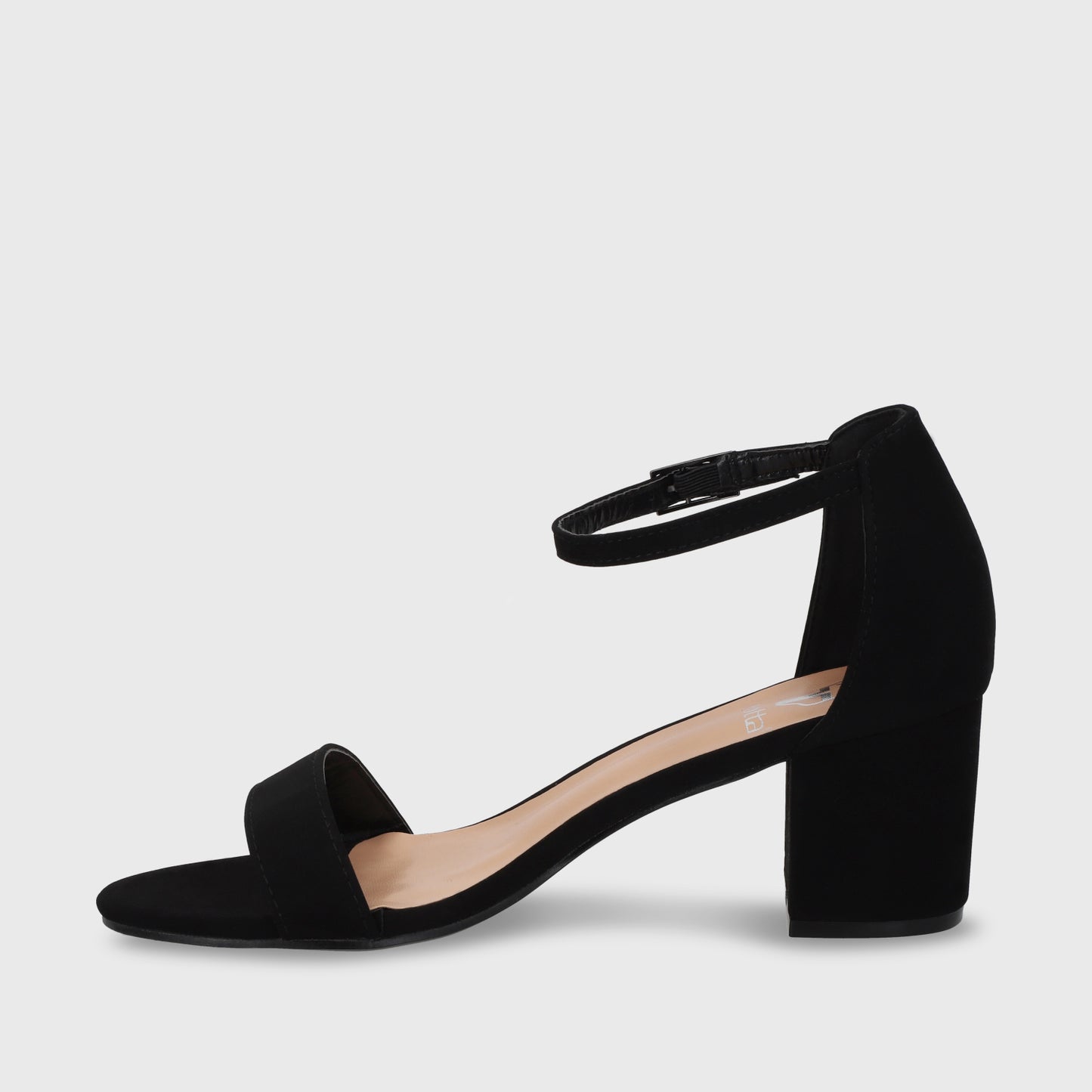 Sandalia Negra Mujer C6161
