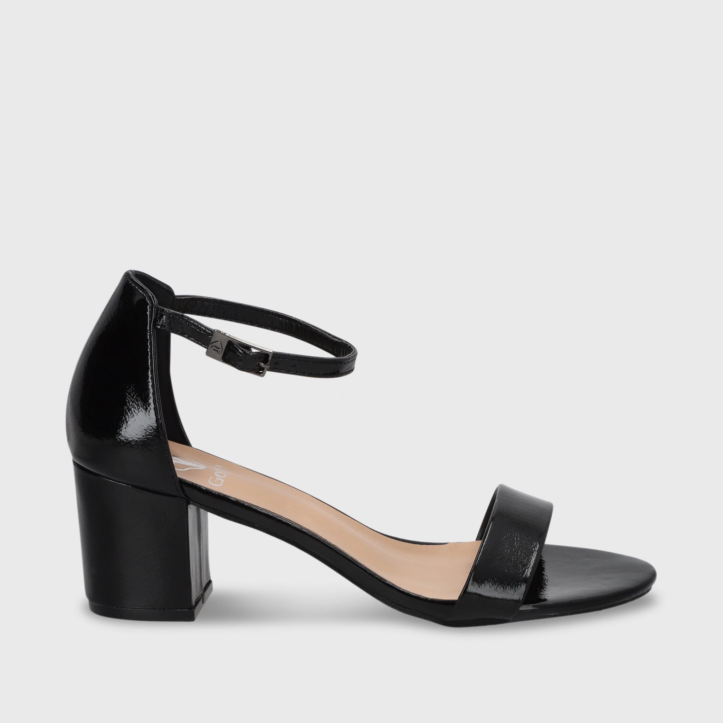 Sandalia Negra Mujer C6161