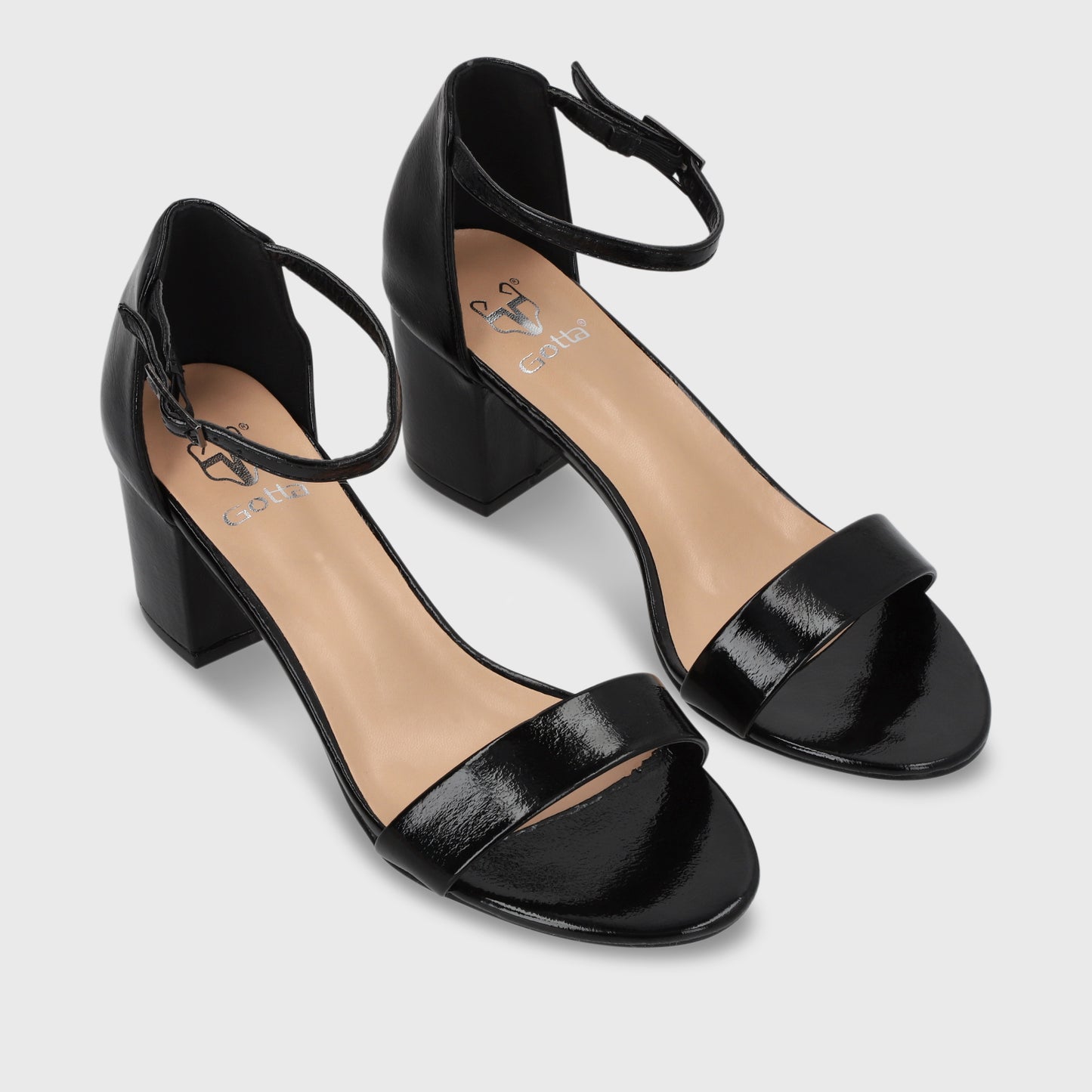 Sandalia Negra Mujer C6161