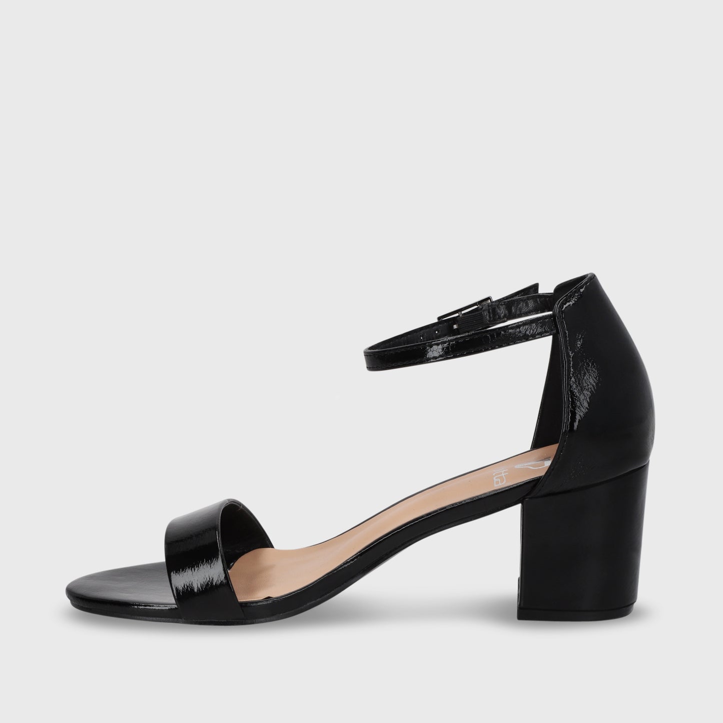 Sandalia Negra Mujer C6161