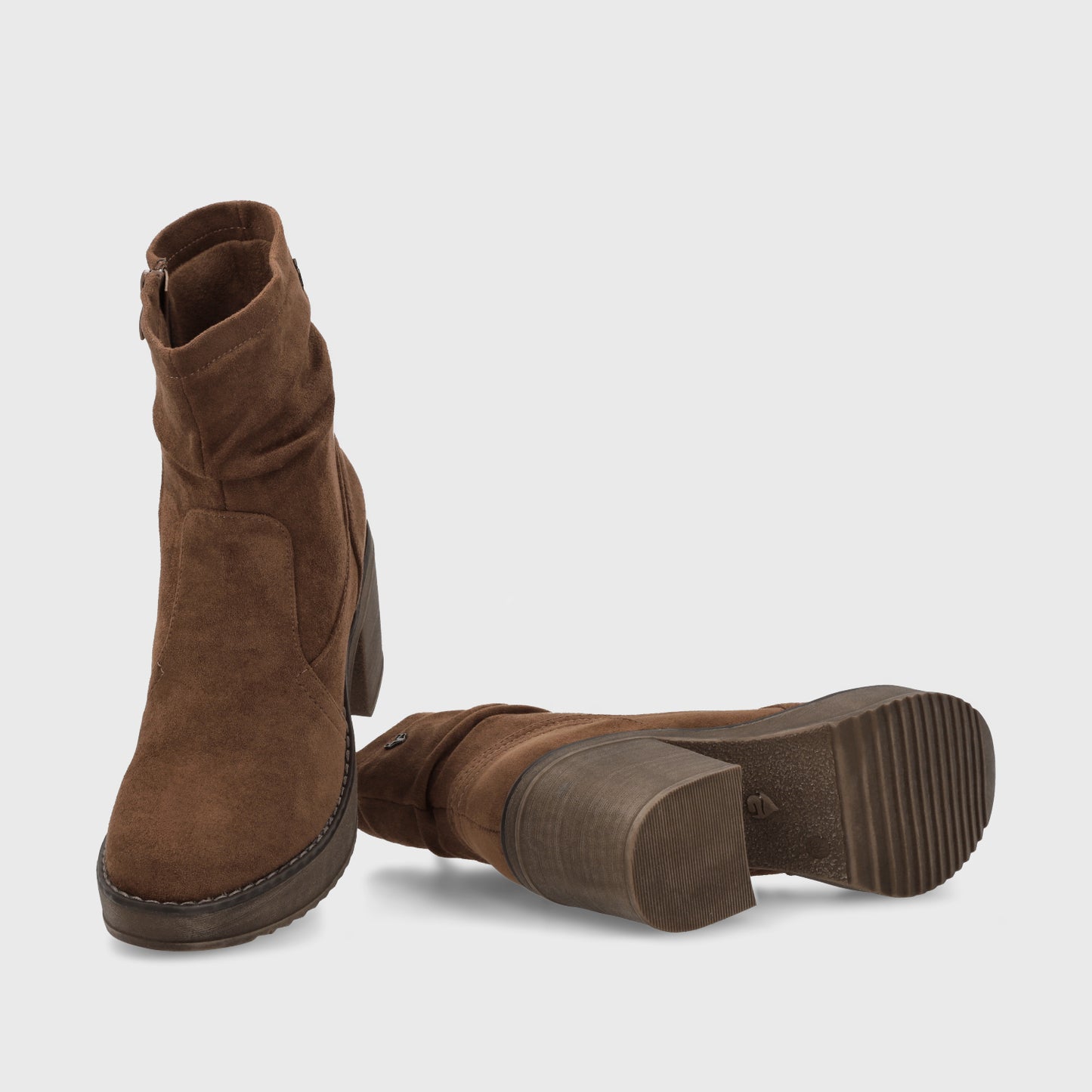 Botin Taco Café Mujer C7330