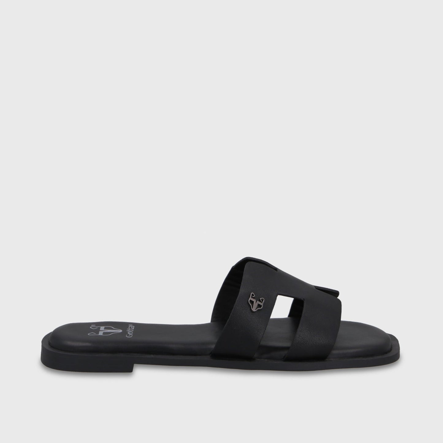 Sandalia Negra Mujer 64110 - Gotta Chile