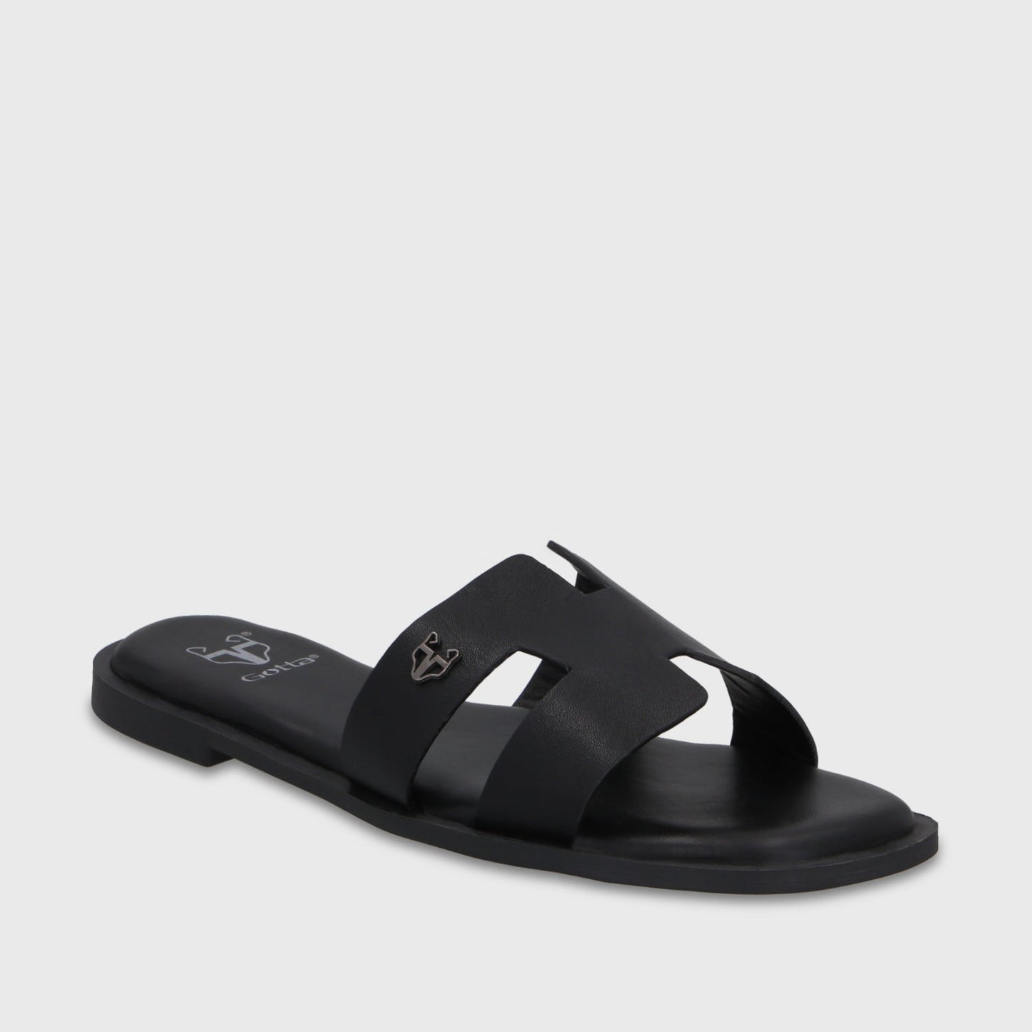 Sandalia Negra Mujer 64110 - Gotta Chile