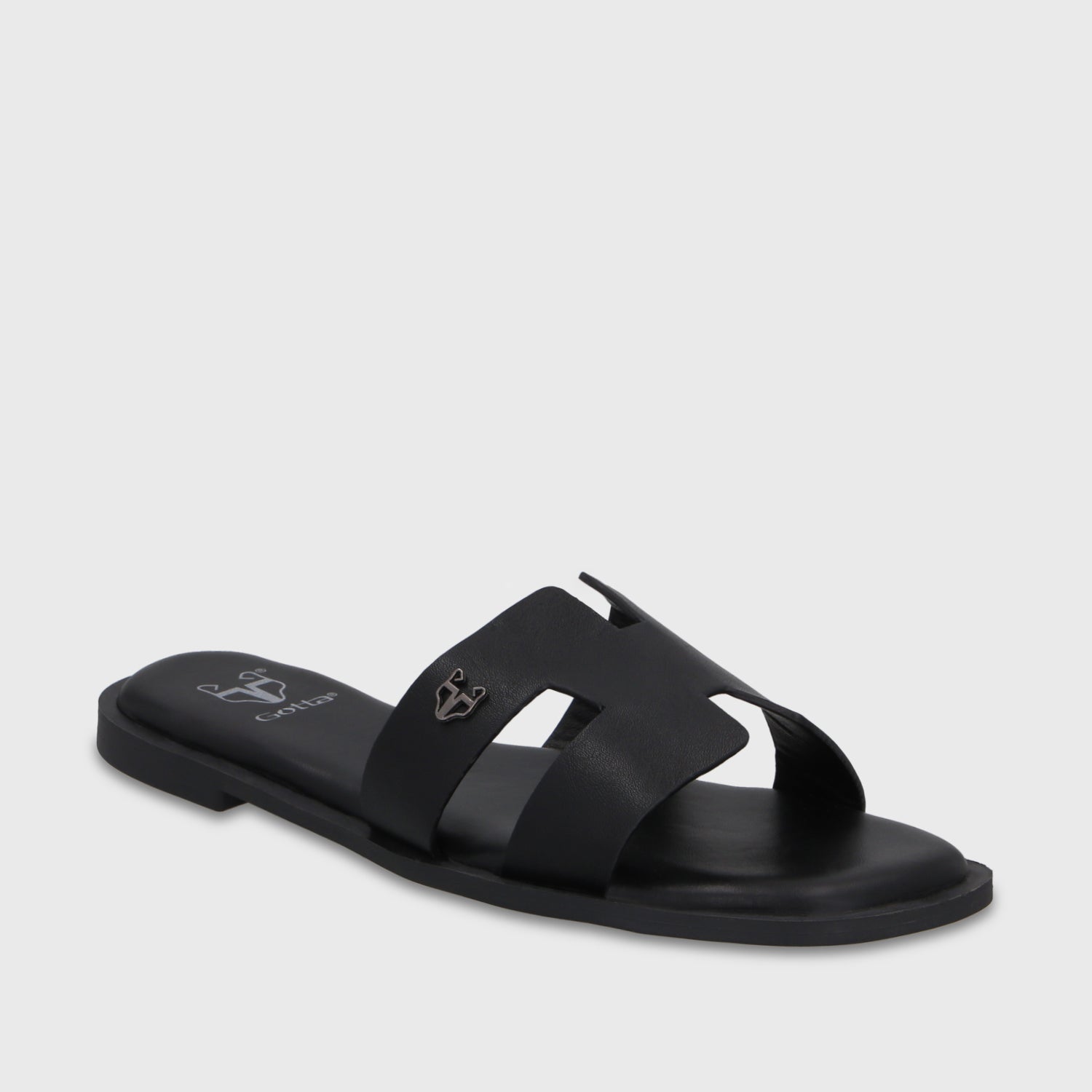 Sandalia Negra Mujer 64110 - Gotta Chile