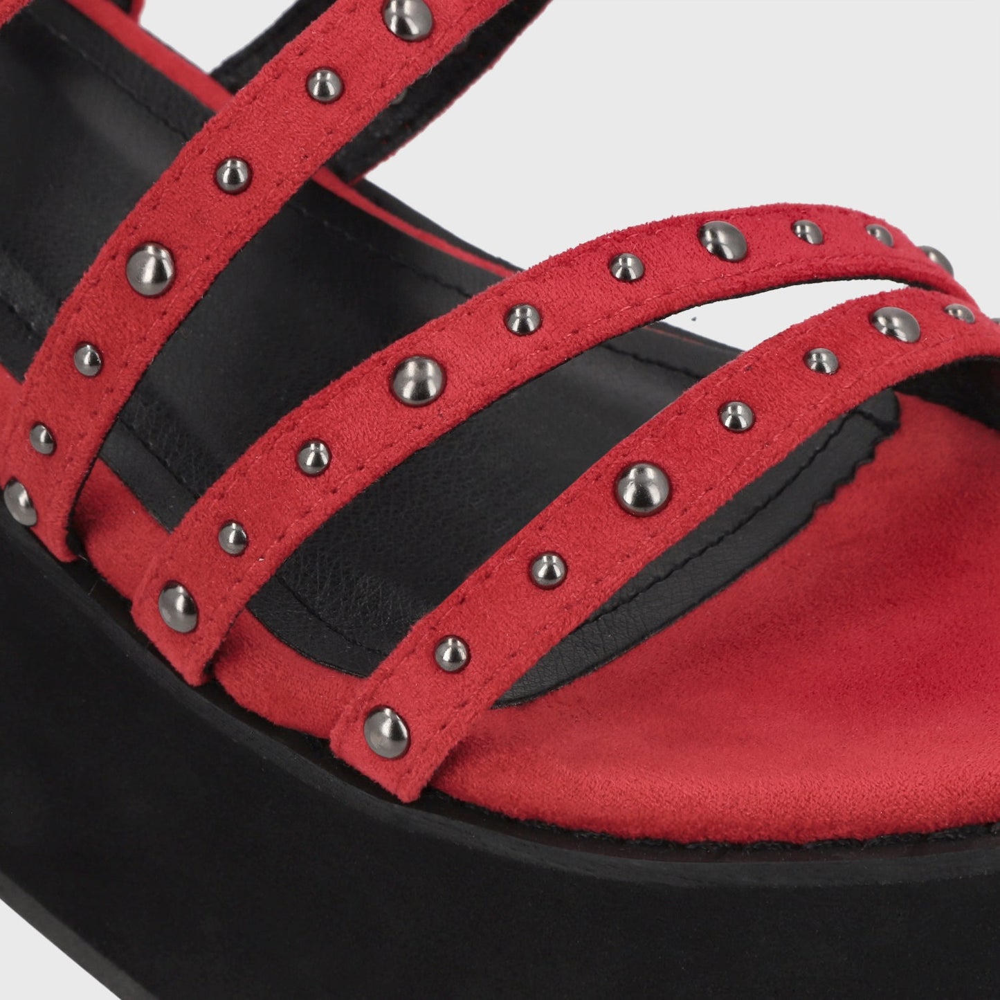 Sandalia Plataforma Roja Mujer 15629 - Gotta Chile