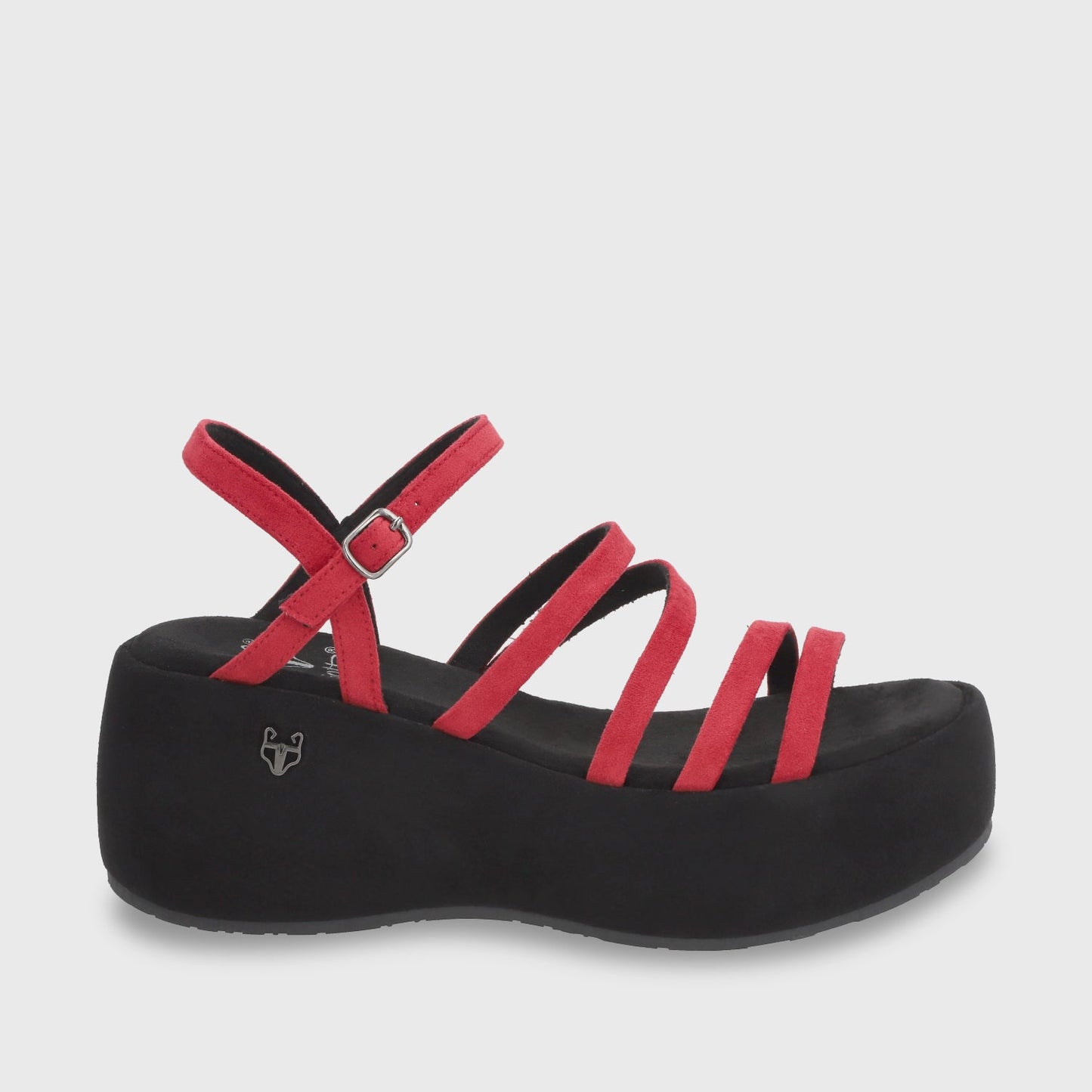 Sandalia Plataforma Roja Mujer 45822 - Gotta Chile