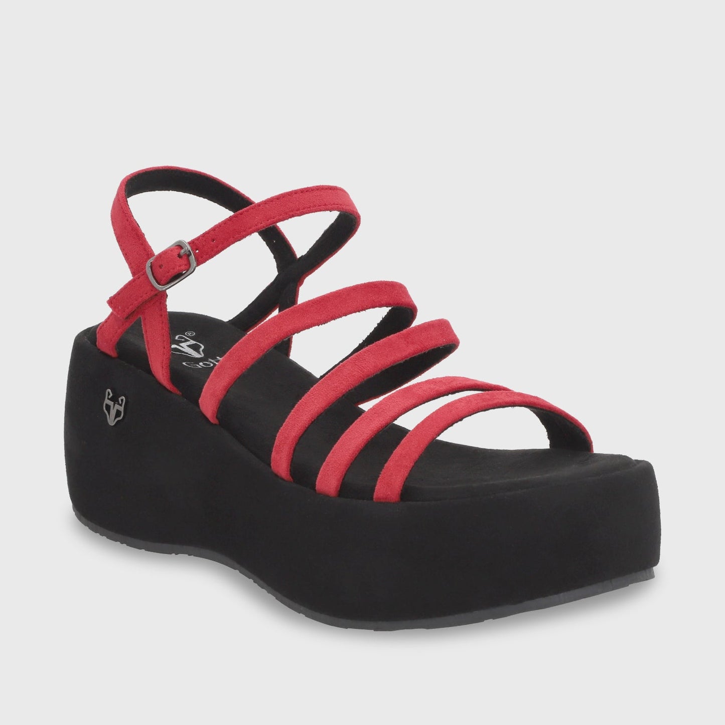 Sandalia Plataforma Roja Mujer 45822 - Gotta Chile