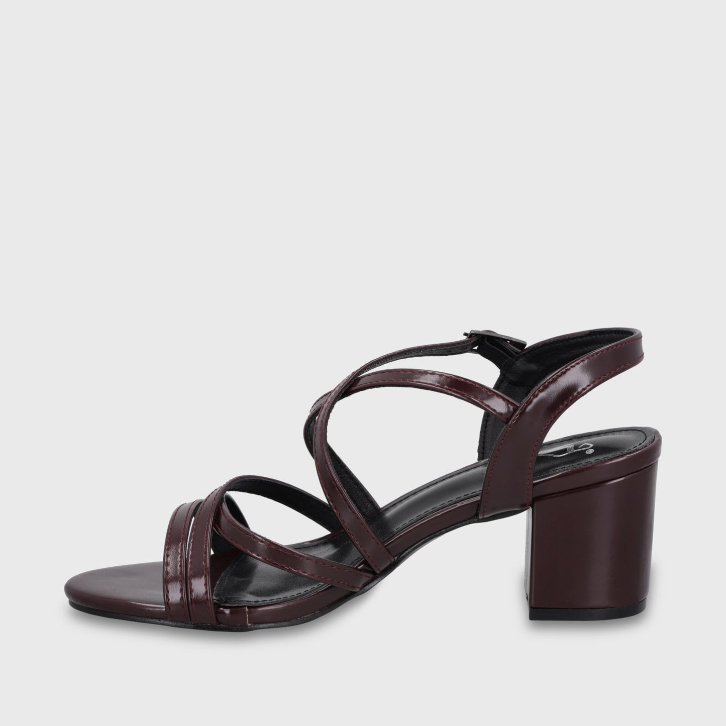 Sandalia Taco Burdeo Mujer C6164 - Gotta Chile