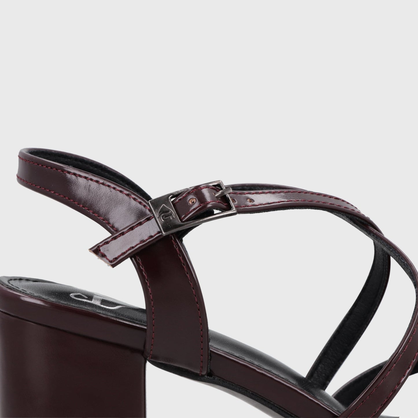 Sandalia Taco Burdeo Mujer C6164 - Gotta Chile