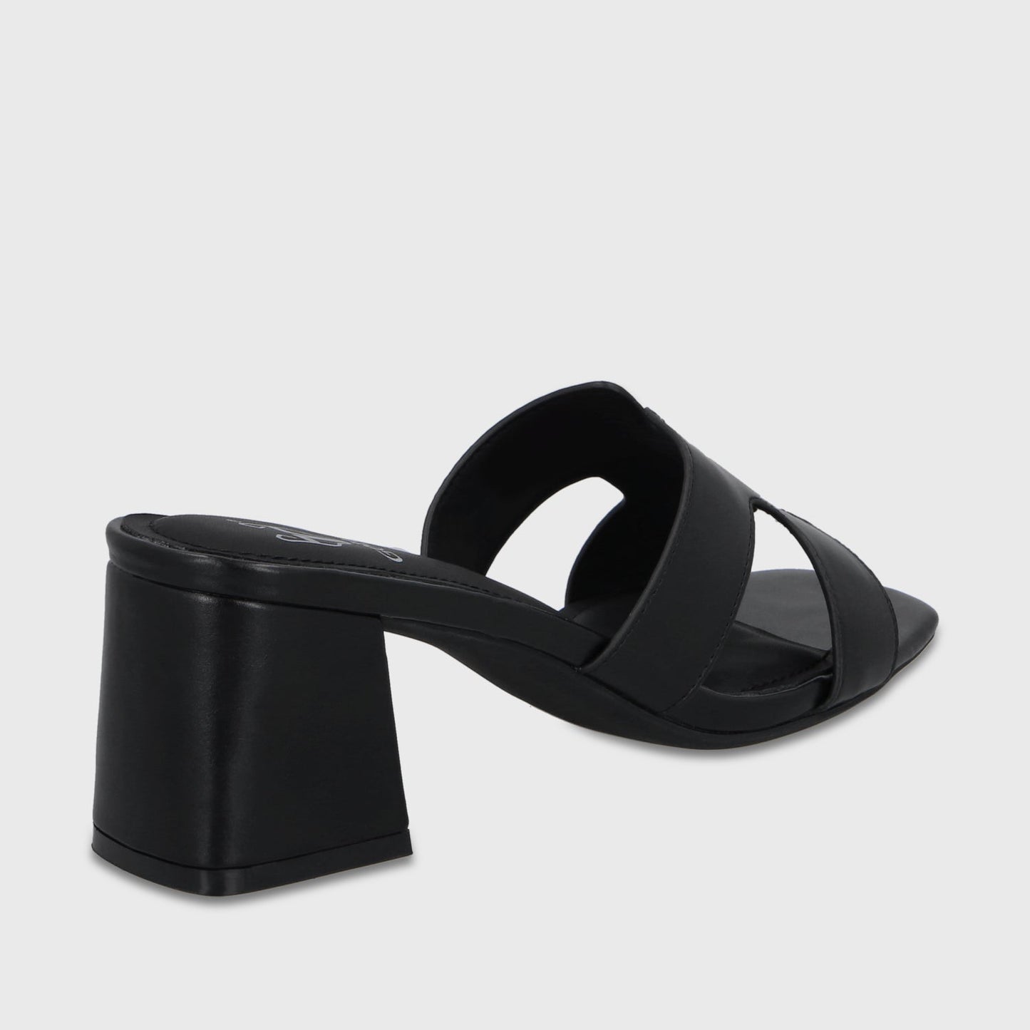 Sandalia Taco Negra Mujer 64030 - Gotta Chile