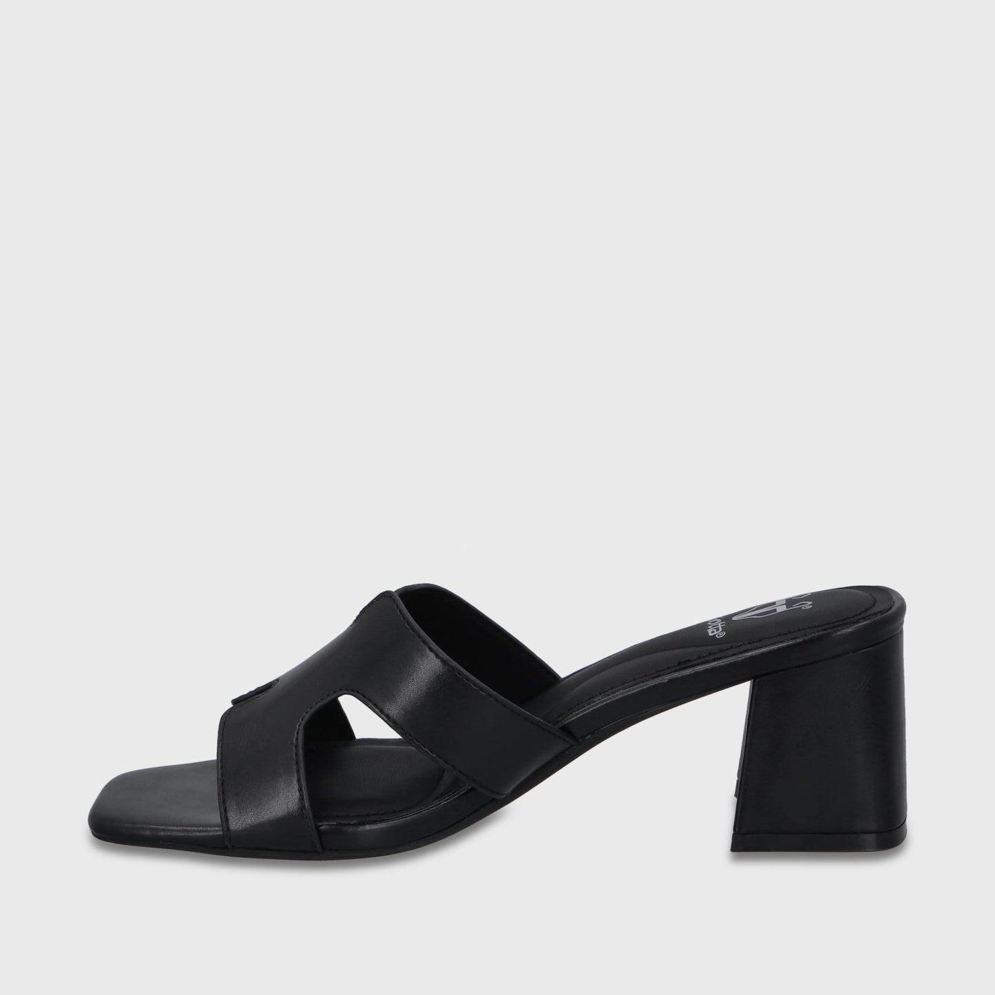 Sandalia Taco Negra Mujer 64030 - Gotta Chile