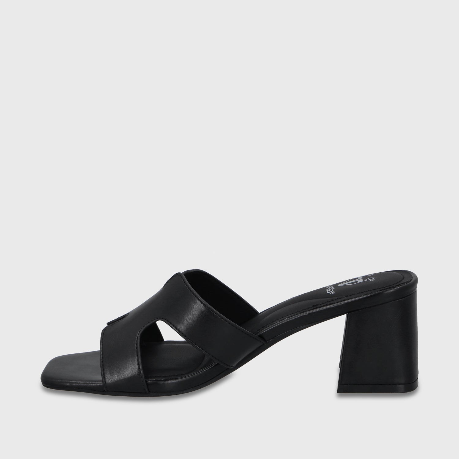 Sandalia Taco Negra Mujer 64030 - Gotta Chile
