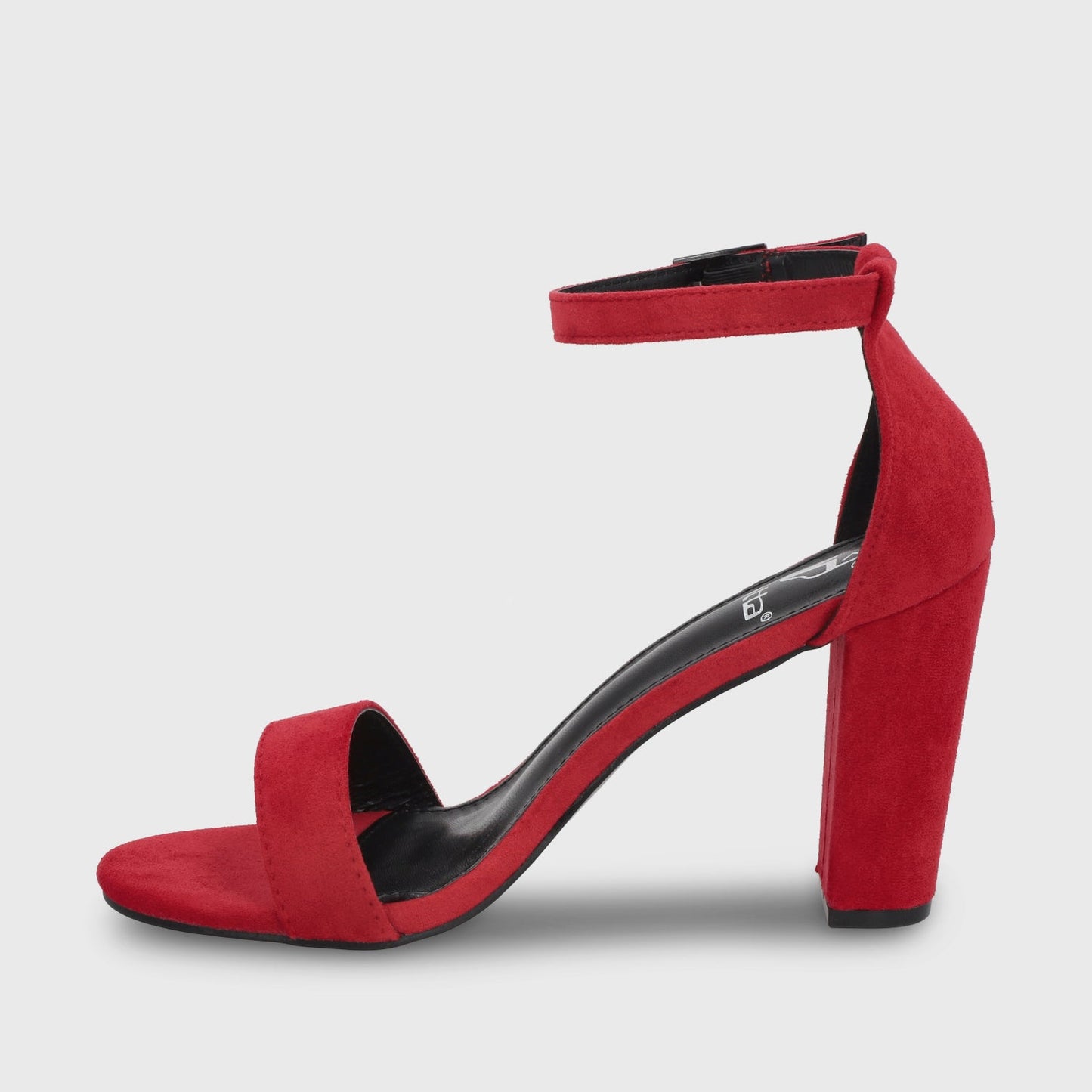 Sandalia Taco Roja Mujer 86123 - Gotta Chile