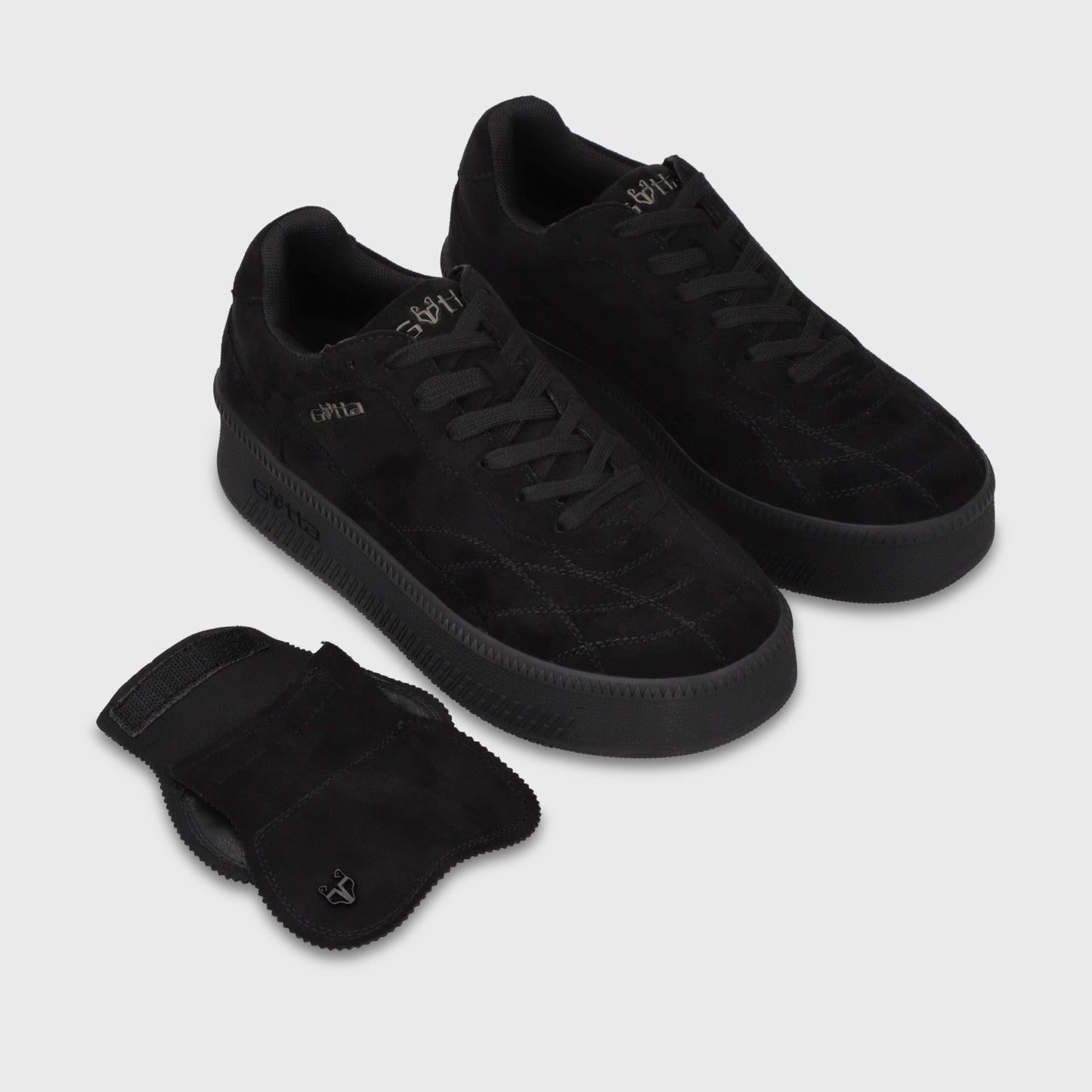 Zapatilla Plataforma Negra Mujer 67311 - Gotta Chile