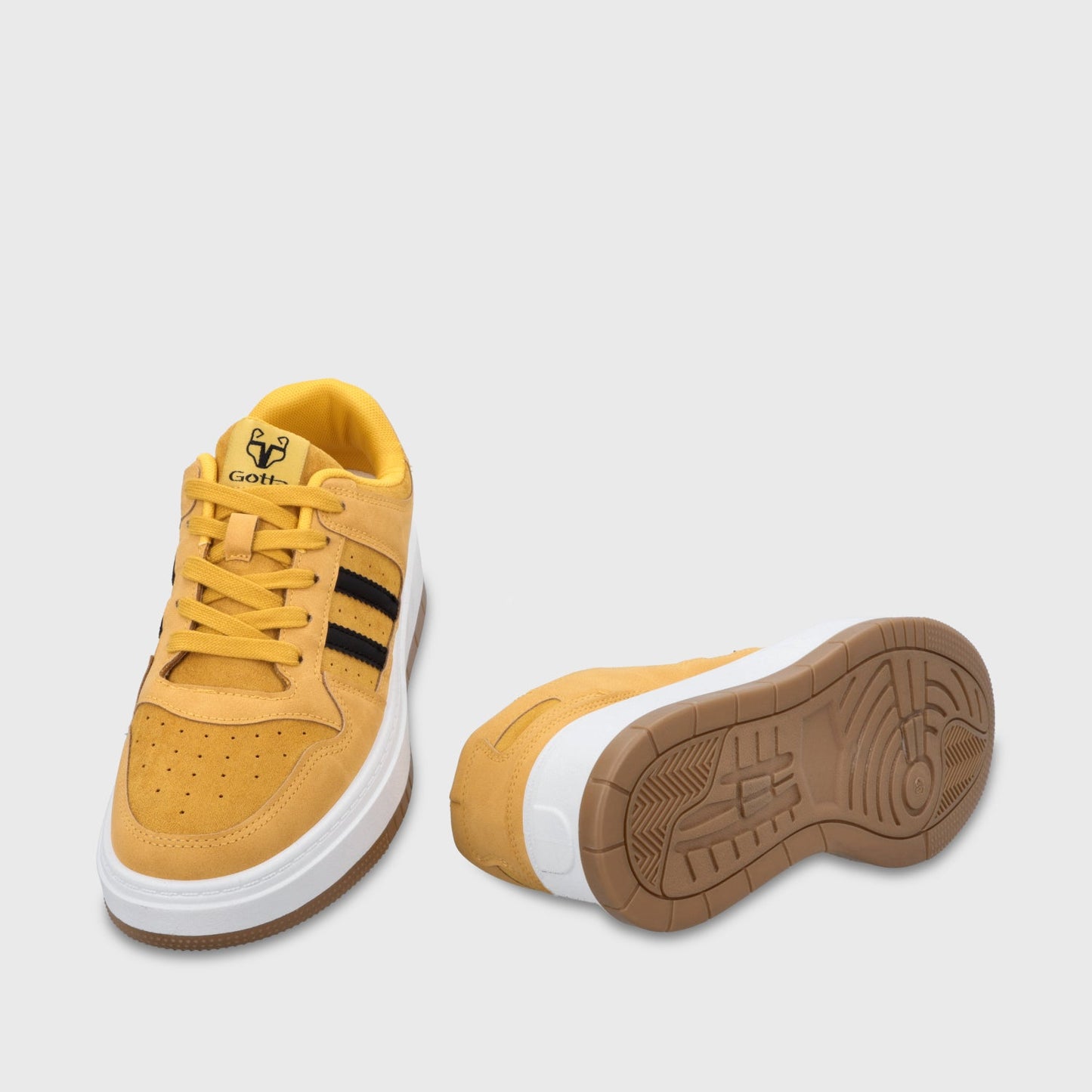 Zapatillas Plataforma Amarilla Mujer 58030 - Gotta Chile