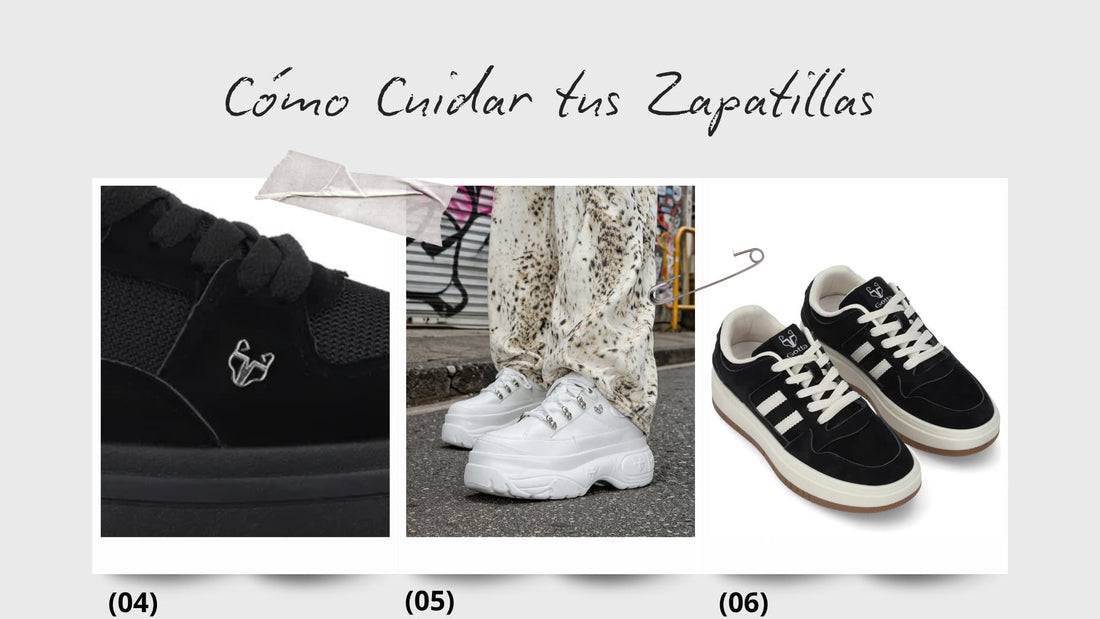 como cuidar tus zapatillas