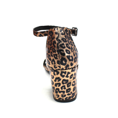 Sandalia Animal Print Mujer C6161