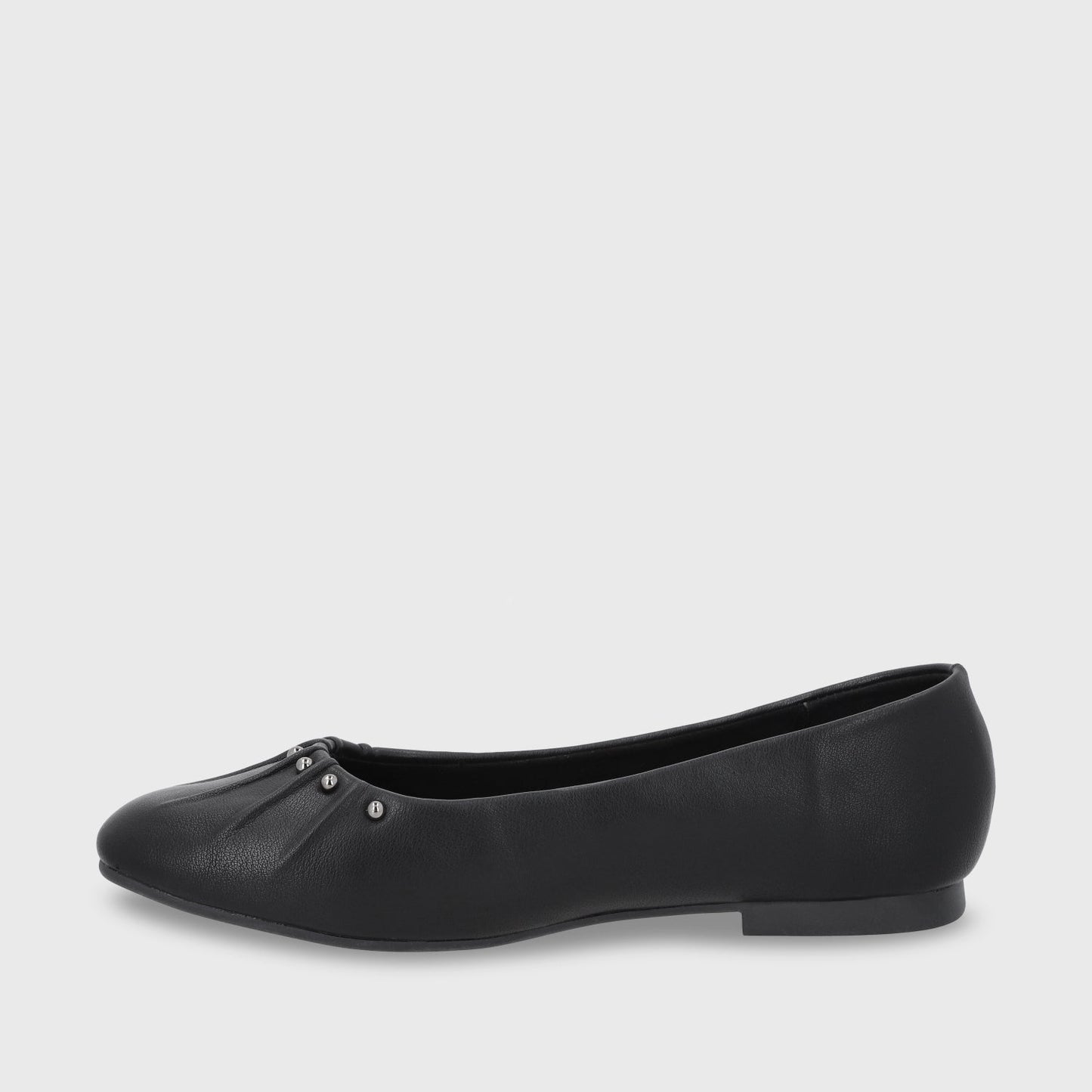 Ballerina Plano Negro Mujer 54040
