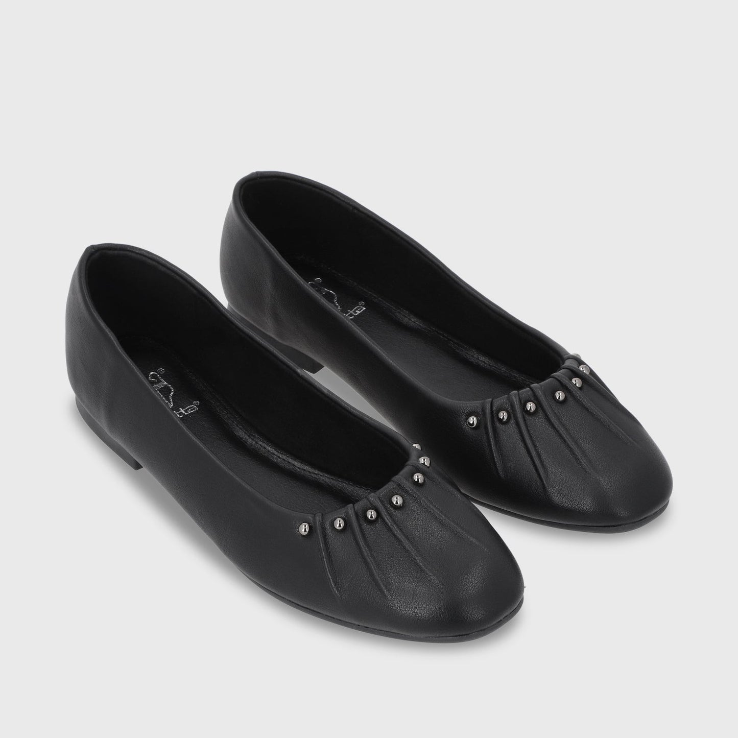 Ballerina Plano Negro Mujer 54040