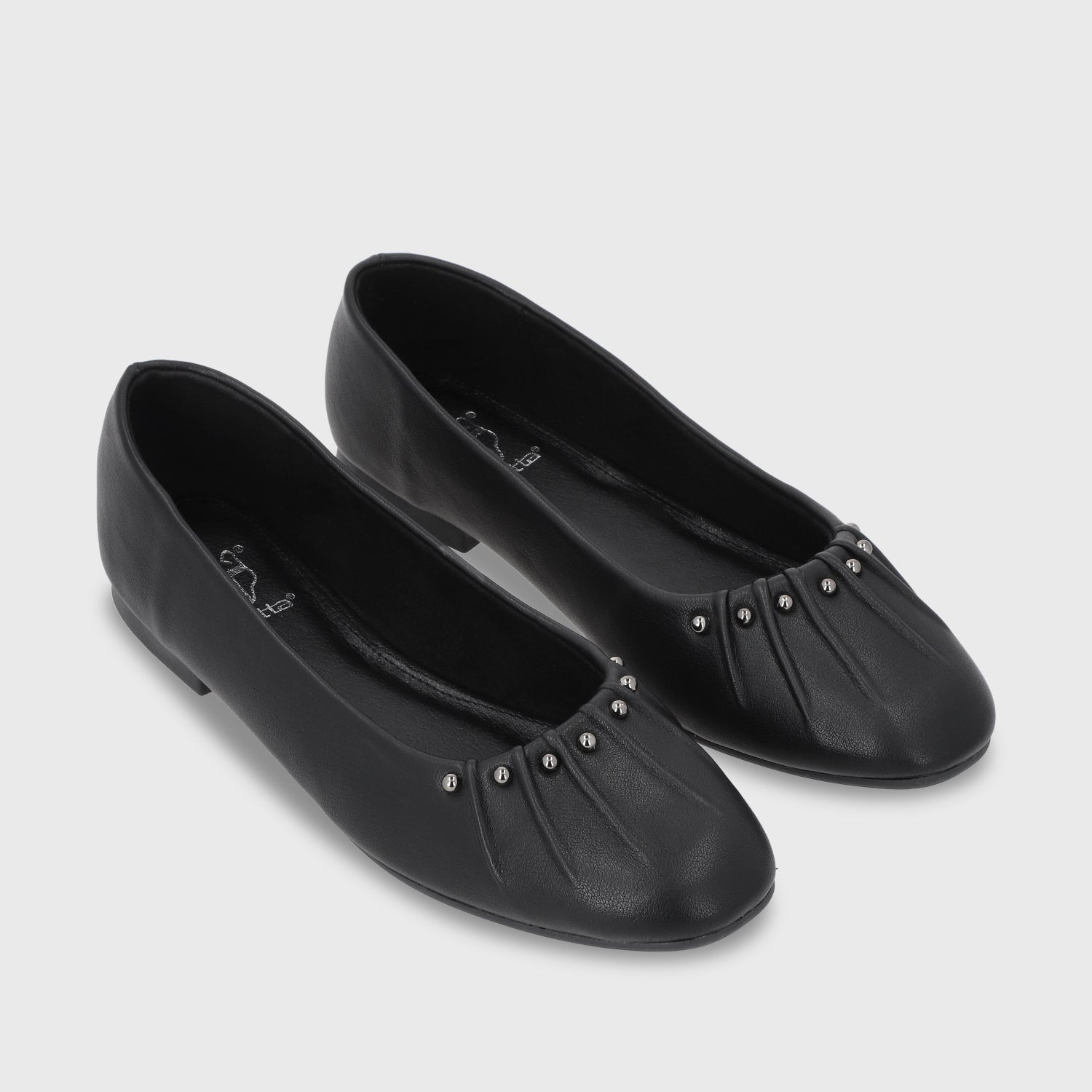 Ballerina Plano Negro Mujer 54040