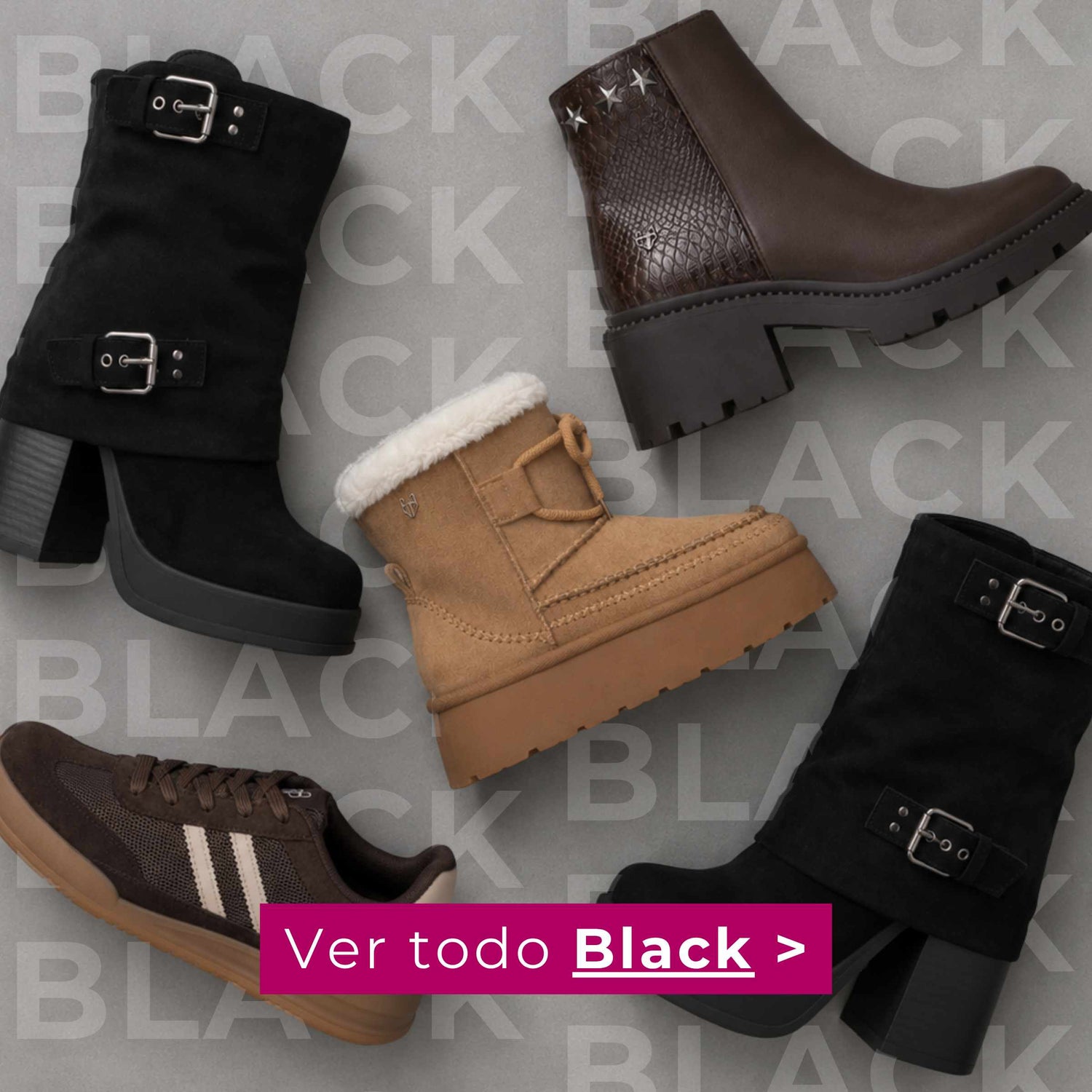 Selección de botas, botines, zapatillas y botines de invierno Gotta para Black Friday con hasta 50% OFF.
