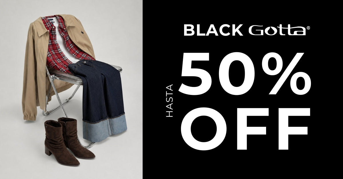 Banner Black Gotta 2026 con descuentos de hasta 50% OFF en zapatos de mujer, botas, botines, zapatillas y más. Compra online las últimas tendencias en Gotta.