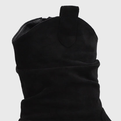 Bota Plataforma Negra Mujer 1509G01 - Gotta Chile