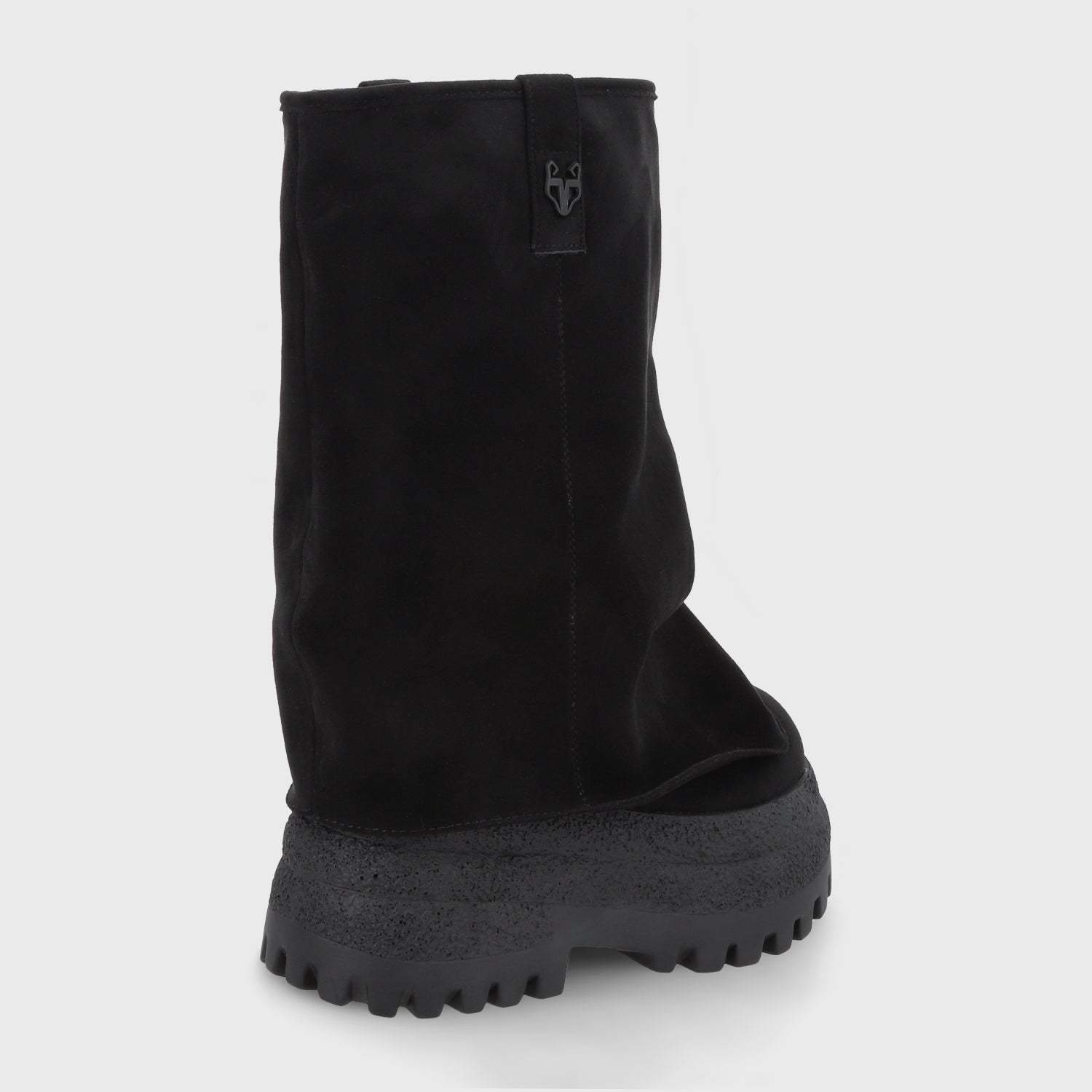 Bota Plataforma Negra Mujer 55291 - Gotta Chile