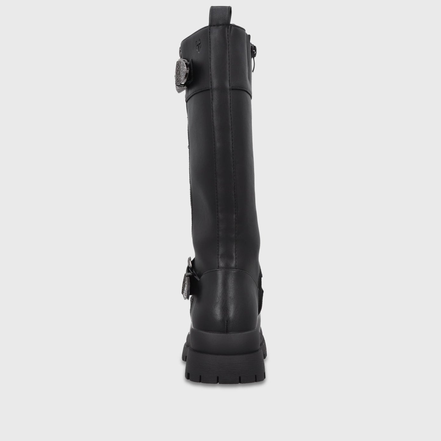 Bota Plataforma Negra Mujer 6584201 - Gotta Chile