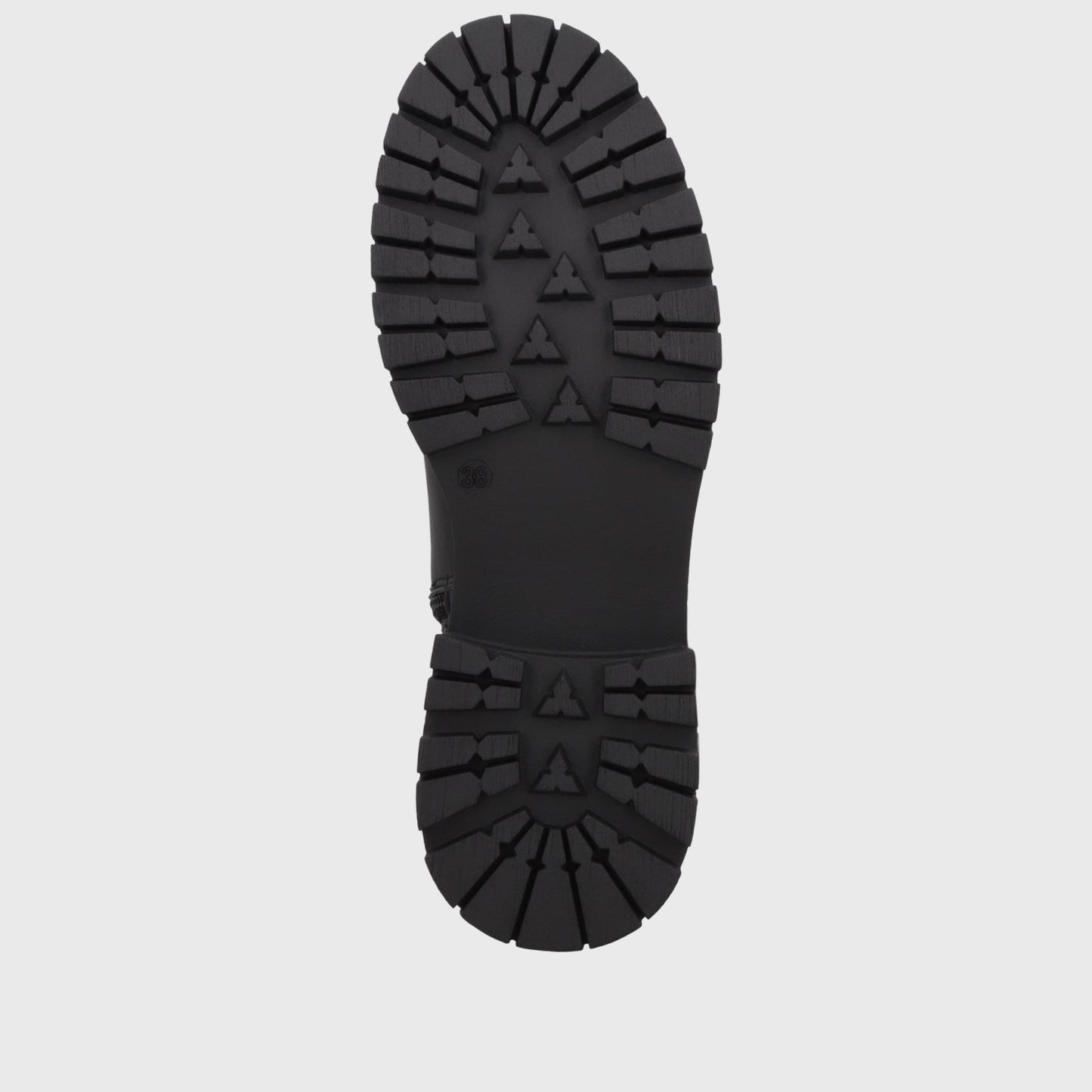 Bota Plataforma Negra Mujer 6584201 - Gotta Chile
