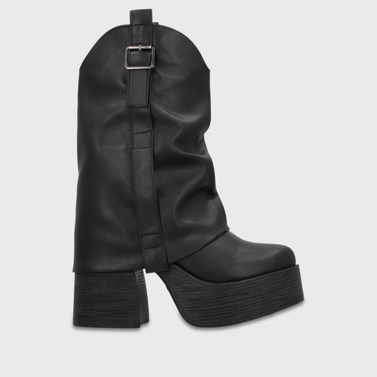 Bota Taco Negra Mujer 2563601 - Gotta Chile
