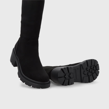 Bota Taco Negra Mujer 45748 - Gotta Chile