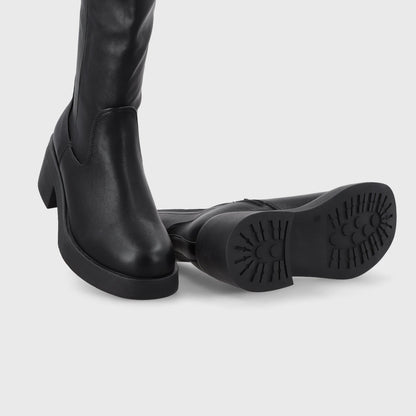 Bota Taco Negra Mujer 55251 - Gotta Chile