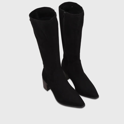 Bota Taco Negra Mujer 5530201 - Gotta Chile