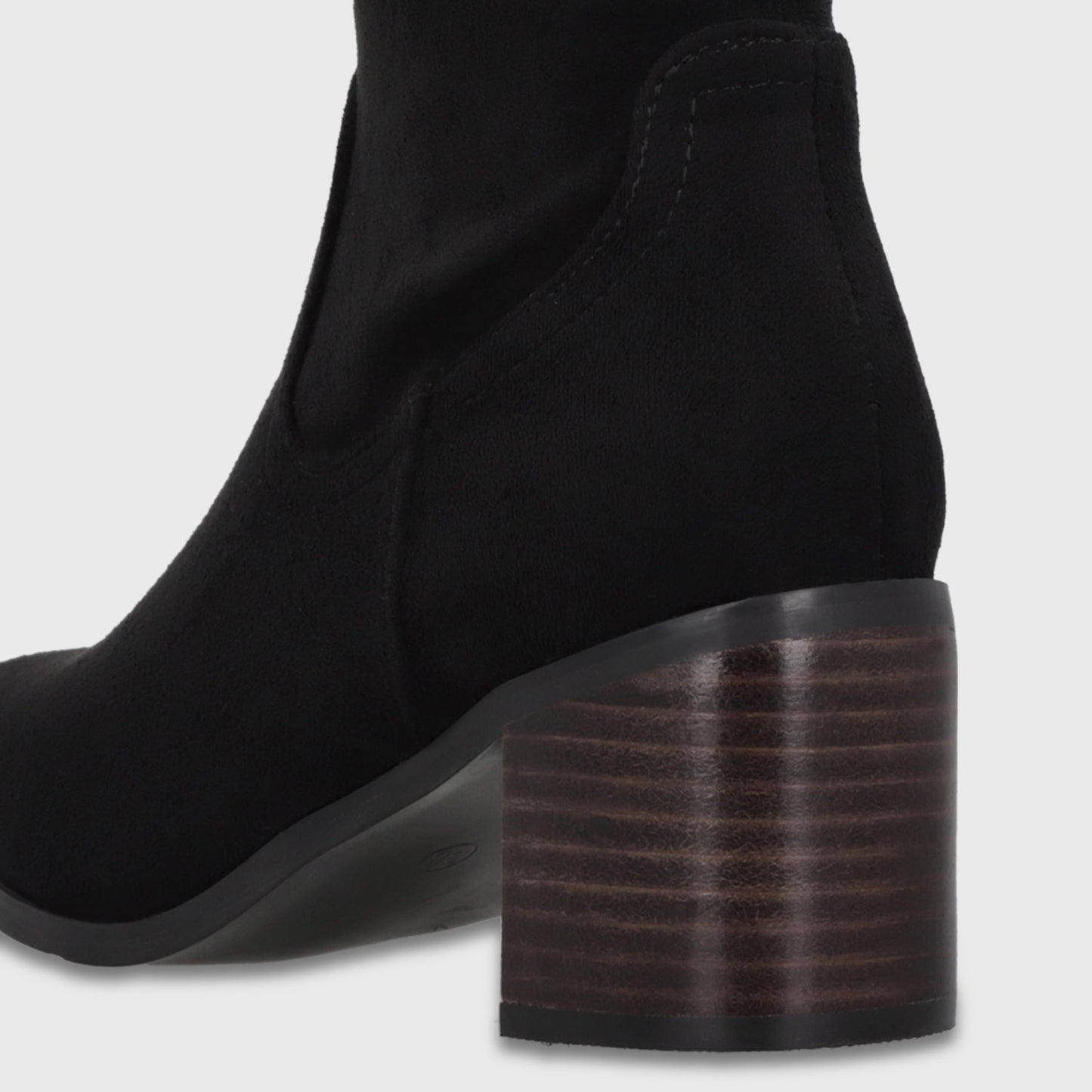 Bota Taco Negra Mujer 5530201 - Gotta Chile
