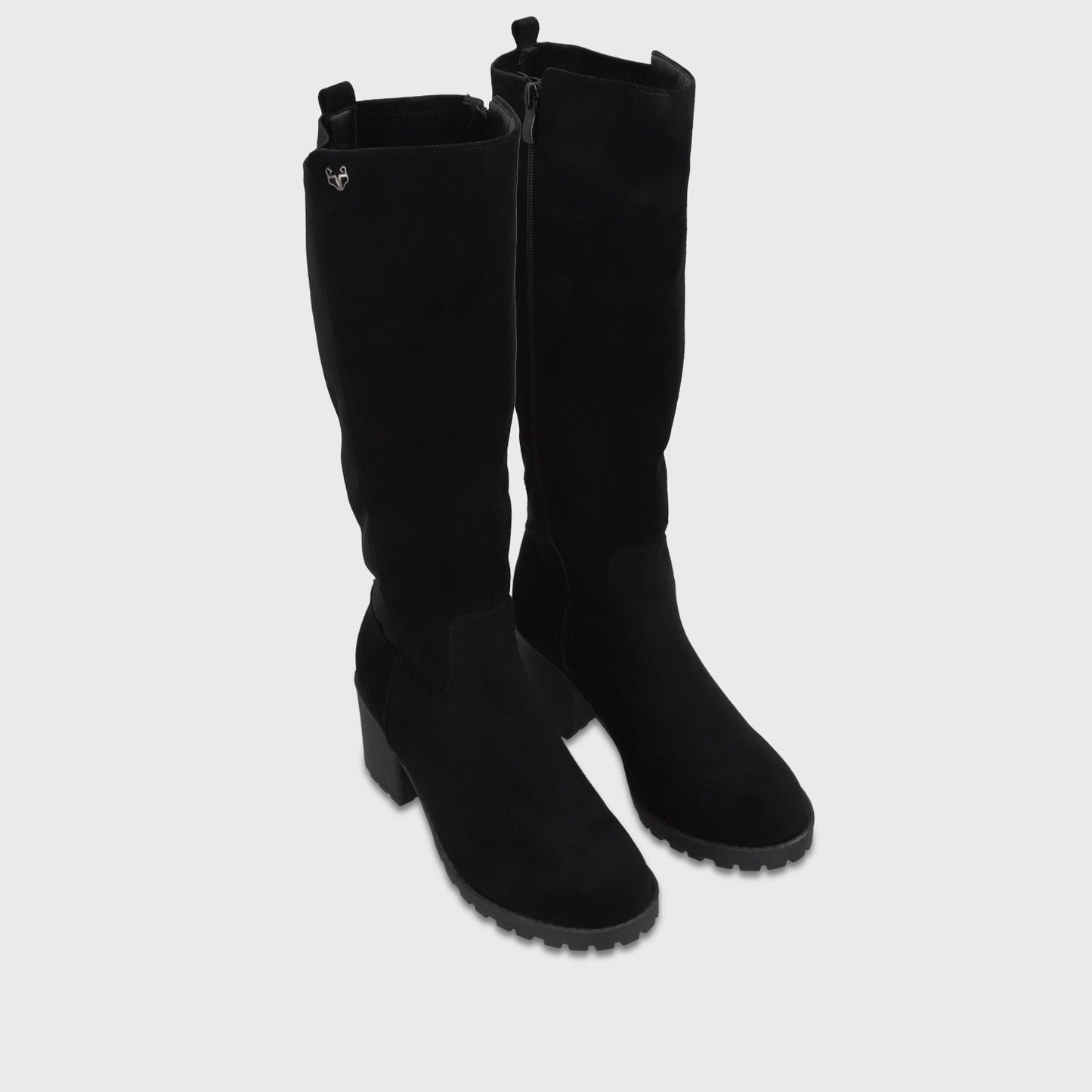 Bota Taco Negra Mujer 6519101 - Gotta Chile