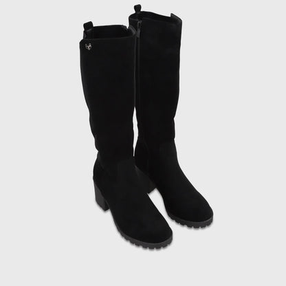 Bota Taco Negra Mujer 6519101 - Gotta Chile