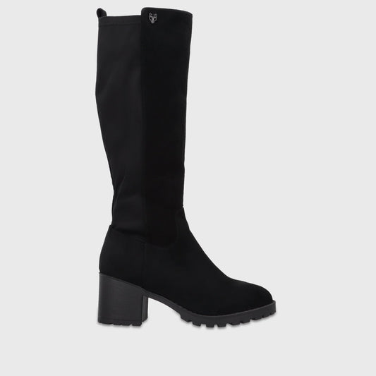 Bota Taco Negra Mujer 6519101 - Gotta Chile